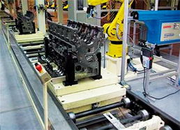 Sooq發動機裝配線的輸送形式 現代發動機制造的高效血脈